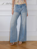 J TheChosen Silver-Speckled Slim Jeans