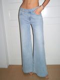 J TheChosen Light Washed Silver Sparkle Denim
