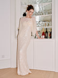 J TheChosen Strapless Cape Gown Maxi Dress
