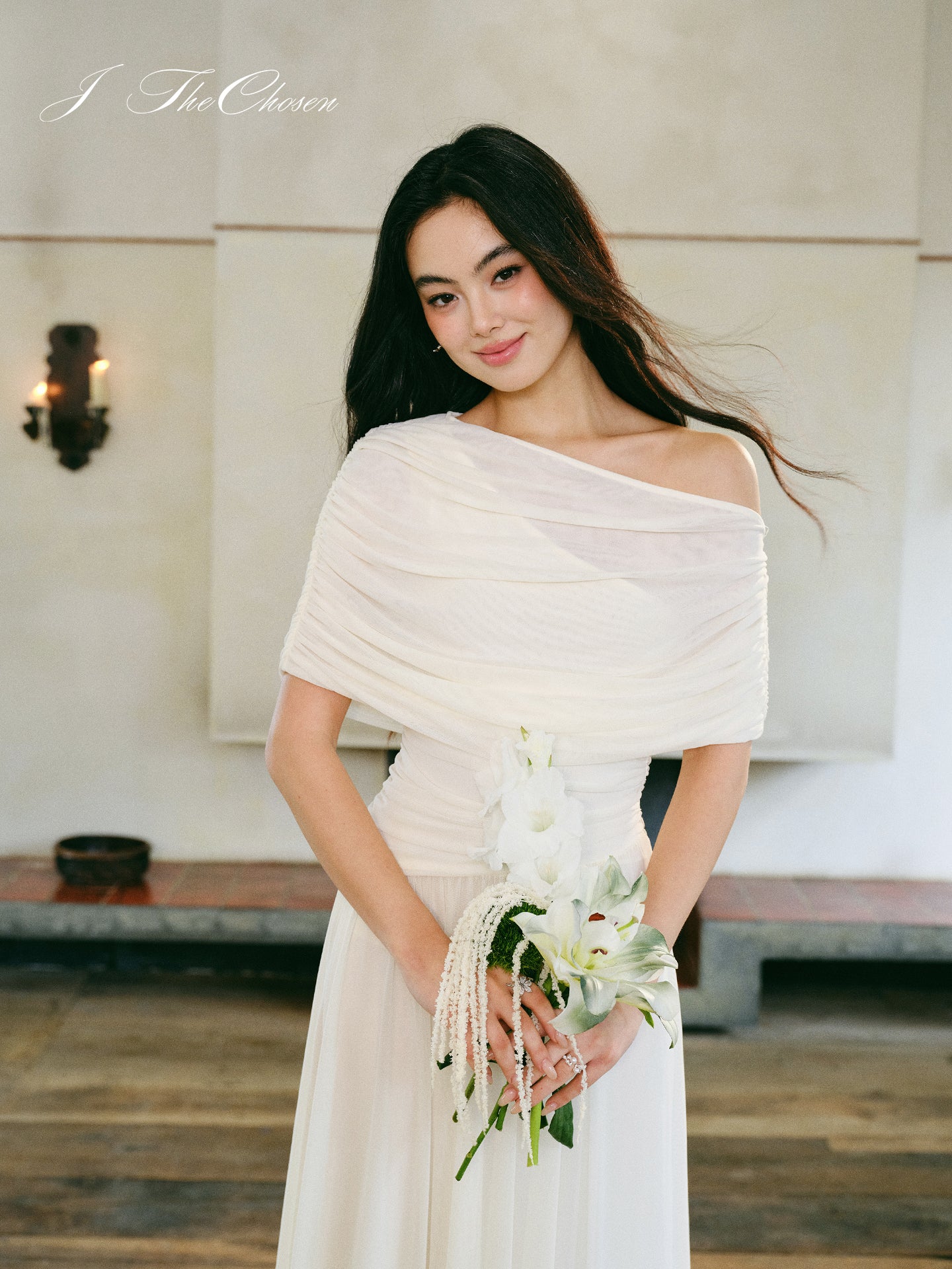 J TheChosen Off-Shoulder Two-Piece Dress
