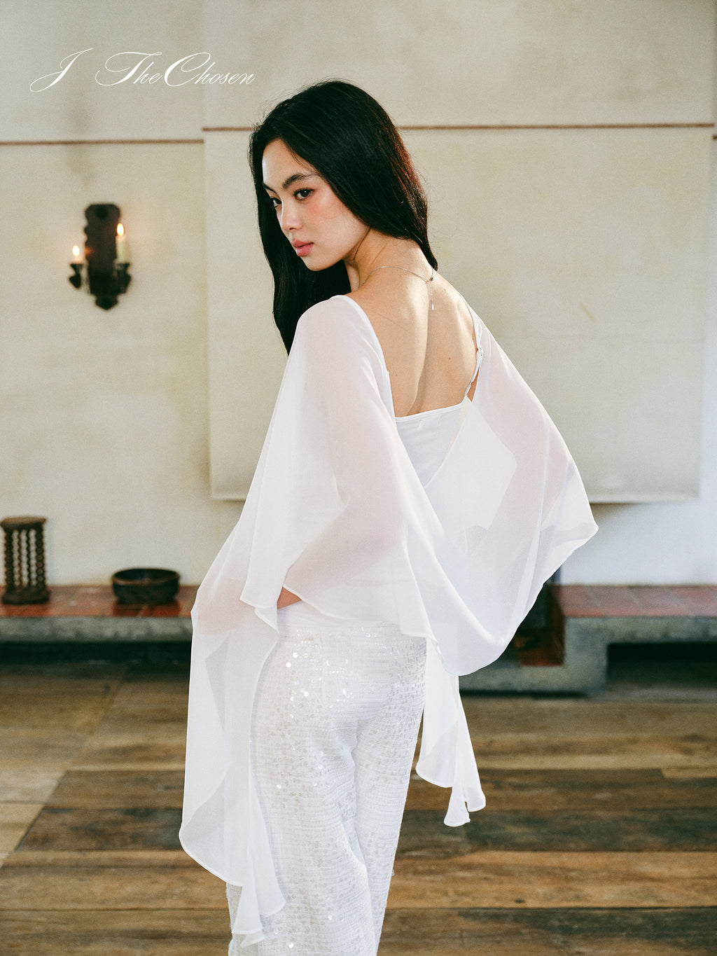 J TheChosen Balletcore Lace Knit Top