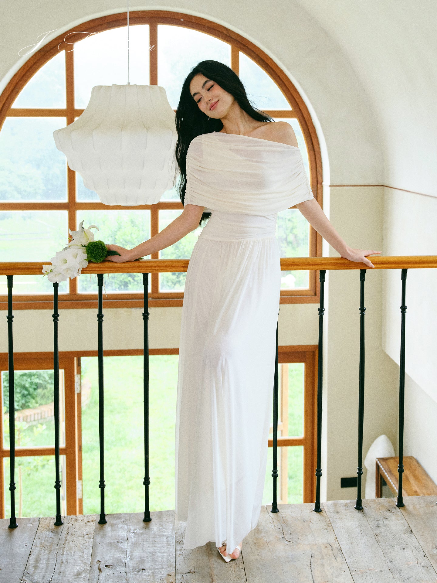 J TheChosen Off-Shoulder Two-Piece Dress